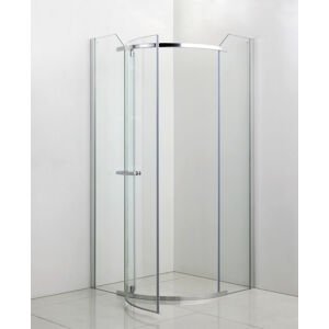 Clear üveg zuhanykabin, 90x90x190 cm