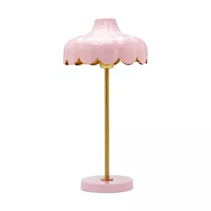 PR Home Wells asztali lámpa rózsaszín/arany