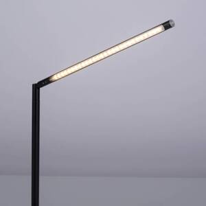 LED asztali lámpa Dawda, szabályozható, fekete