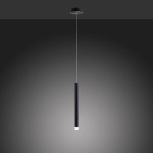 LED függő lámpa Bruno, egy izzós, fekete