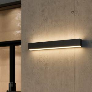 Lucande Lengo LED fali lámpa 50 cm grafit 2 izzós